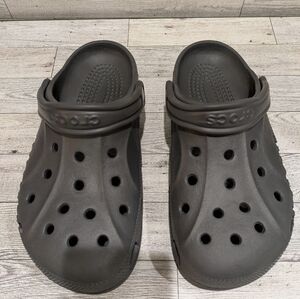 CROCS Classic Black Clogs Size 7M 9W